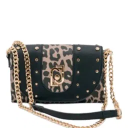 LIU JO Macula Animal Effect Medium Cross Body Bag-image-80