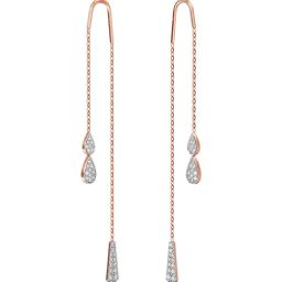 Joyalukkas 18k (750) Purity Rose Gold Glistening Dewdrop Diamond Earring-image-79