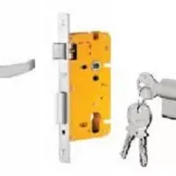 Dorset 60 mm Lever Handle Lock Set With Both Side Key Cylinder Patina ML OS-28