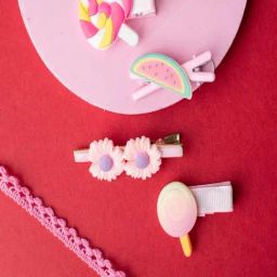 Jewelz Multicolor Casual Wear Alligator Clip for Kids ¿ Pack of 4-36
