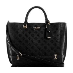 Guess Black Zarela Logo Girlfriend Tote-33