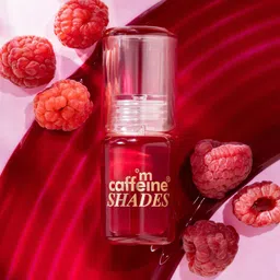 mCaffeine SHADES Lip & Cheek Glow Tint -4 ml - Raspberry image 1