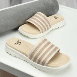 Carlton London Women's Beige Slides-image-70