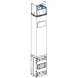 Schneider Electric Canalis KS 0.8 m 1000 A Vertical Distribution Busbar Trunking, KSA1000ED4081-5