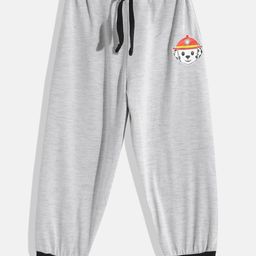 Eteenz Boys Premium Cotton Mid-Rise Graphic Print Detail Joggers-picture-48