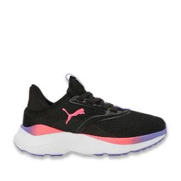 Puma Kids Soft Mayve Black Running Shoes-image-6
