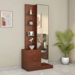 Nilkamal Prime Classic Walnut Engineered Wood Dressing Table-47