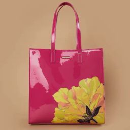 Ginger by Lifestyle Pink Printed Tote Bag-image-54