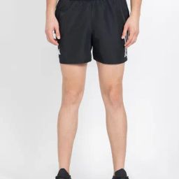 adidas Black Regular Fit Club 3 Striped Sports Shorts-image-70