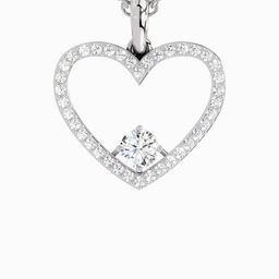 Sparkles Lab Grown Diamond 0.92 Carat Heart Shape Pendant for Women-image-62