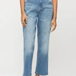 Pepe Jeans Blue Cotton High Rise Flared Jeans-picture-22