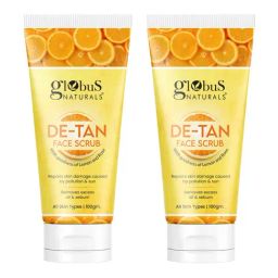 Globus Naturals De-Tan Face Scrub - Pack of 2-image-98