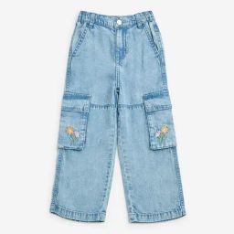 HOP Kids by Westside Light Blue Straight-Fit High-Rise Jeans-image-102