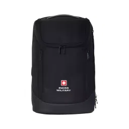 SWISS MILITARY Cocoon 26 L Black Polyester Laptop Bagpack, COCOON_LBP116_BLK_21LTR-image-25