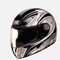 Studds D2 Black Medium (570 mm) Full Face Helmet, Chrome With Graphics-image-88