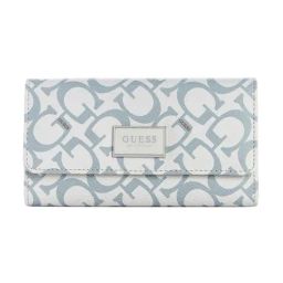 Guess Blue Abree Logo Slim Wallet-picture-30