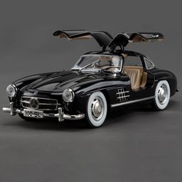 COELON Kids Diecast Metal Car 1:24 Vintage Toy Car Sl 300 Toy Car-28