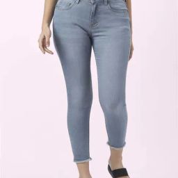 People by Pantaloons Blue Cotton Mid Rise Jeans-image-94