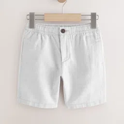 NEXT Boys Solid Shorts-image-49