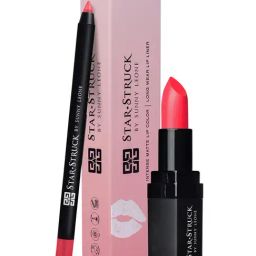StarStruck By Sunny Leone Intense Matte Lip Color & Lip Liner Wild Cherry-11