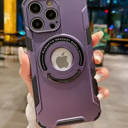 Luxury Kase LK105 Shockproof Magnetic Stand Wireless Charging iPhone 15 Pro Back Case-image-81