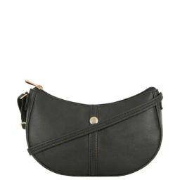 Baggit Black Solid Small Sling Handbag-2