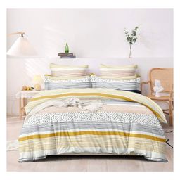 Bajo's King Size Bedsheet with pillow cover - Multicolour-16