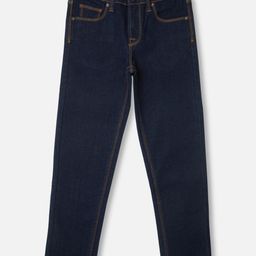 Pepe Jeans Ankle Length Solid Washed Jeans - Navy Blue-image-89