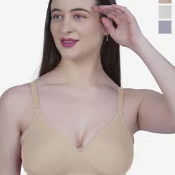 SHYAM SONS FLAIR Pack Of 3 Full Coverage Lightly Padded Bras-41