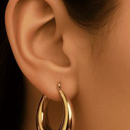 ISHTAARA Gold-Plated Stainless Steel Earrings-image-78