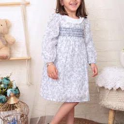 Beebay Girls Embroidered A-Line Dress-picture-38