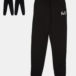 F&S Boys Pack Of 2 Pure Cotton Joggers-image-85