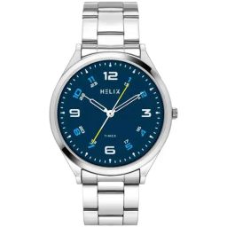 Helix By Timex Men Green Round Dial Analog Watch - TW060HG02T-image-6