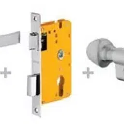 Dorset 60 mm Lever Handle Lock Set With Coin and Knob Cylinder Patina ML QU-14