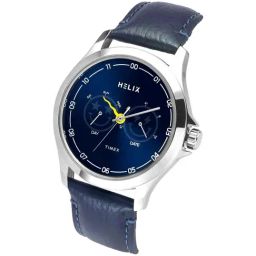 Helix By Timex Men Blue Round Dial Analog Watch - TW055HG05 image 2