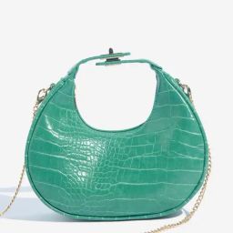 Westside Green Textured Sling Bag-29