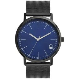 United Colors Of Benetton Signature Men Blue Round Dial Analog Watch - UWUCG1307-16