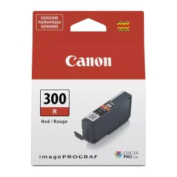 Canon Ink Cartridge Red Ink Color 14.4 ml Bottle for PRO-300 Models, PFI-300 R-picture-40