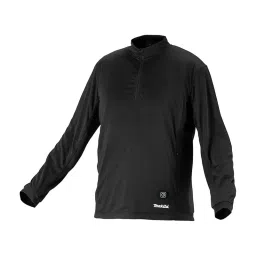 MAKITA Polyester Fabric Battery Heated Base Layer Shirt Half-Zip Jacket 10.8 - 18 V, DCX201AL-image-89