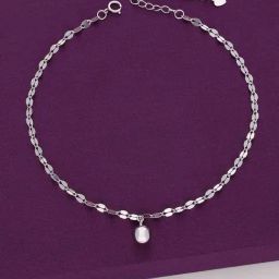 Kai Jewel Sterling Silver The Statement Argent Orb Anklet for Women-image-120