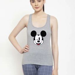 Friskers Grey Printed Camisole-image-50