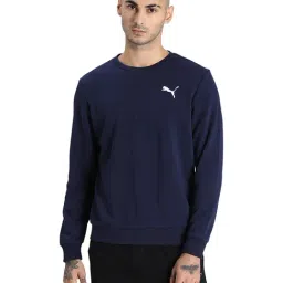 Puma Blue Round Neck Sweatshirt-47