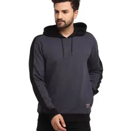 Club York Black Regular Fit Hoodie-23