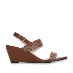 Allen Solly Women's Brown Back Strap Wedges-image-52