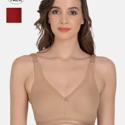 mod & shy Beige & Red Bra - Pack Of 2-picture-39