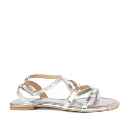 Inc.5 Women's Silver Ankle Strap Sandals-image-47