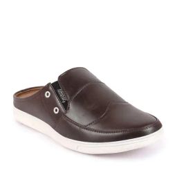 Fausto Men's Coffee Mule Shoes-image-99