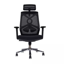 MRC Executive Chairs Galaxy Ergonomic Office Chair with Adjustable Height Push Back Mechanism- Black-10