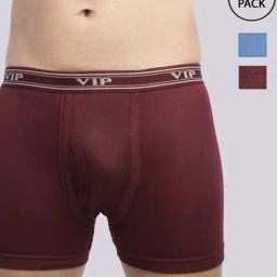 VIP Assorted Cotton Skinny Fit Trunks - Pack Of 3-122
