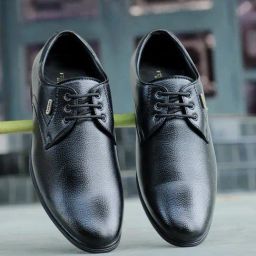 Liberty Men's Black Derby Shoes-picture-31